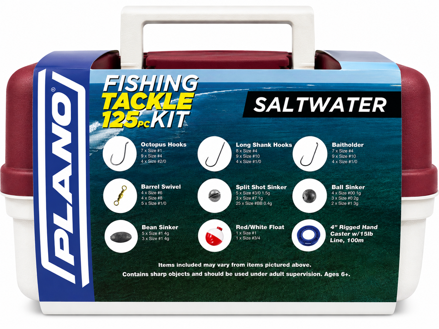 Plano Fishing Tackle Kit 125pc