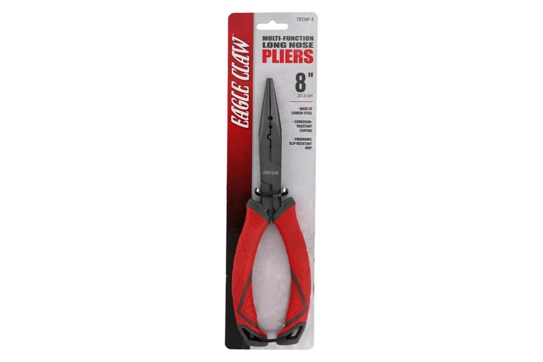 Eagle Claw Long Nose Fishing Pliers with Corrosion Resistant Coating