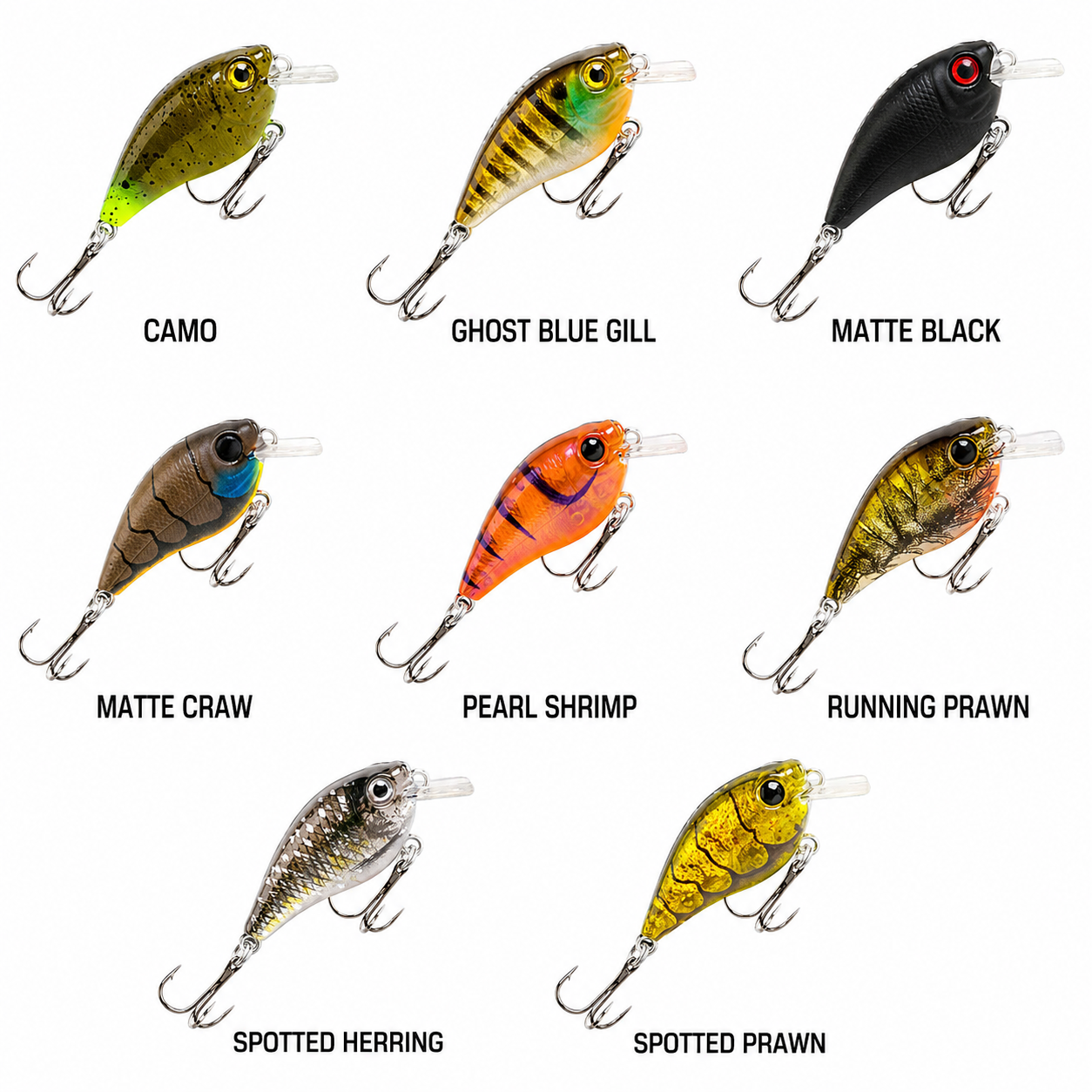 Fishcraft B-Cranky 38M Floating Lure