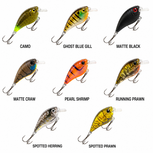 Fishcraft B-Cranky 38M Floating Lure