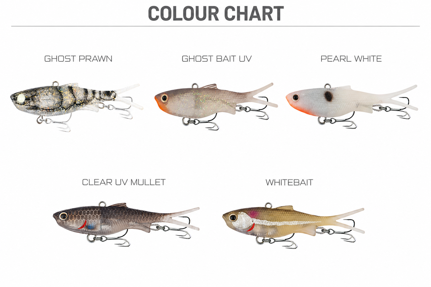 Samaki Vibelicious Fork – 70mm / 85mm / 100mm (10g, 14g, 20g)
