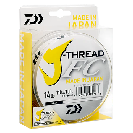 Daiwa J-Thread Fluorocarbon Leader Line 110m