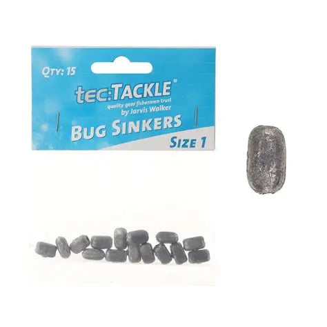 Jarvis Walker Tec Tackle Bug Sinkers