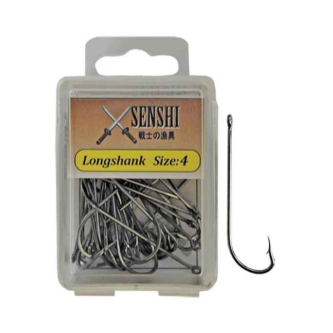 Senshi Long Shank Hooks - Boxed