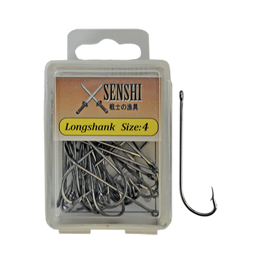 Senshi Long Shank Hooks - Boxed