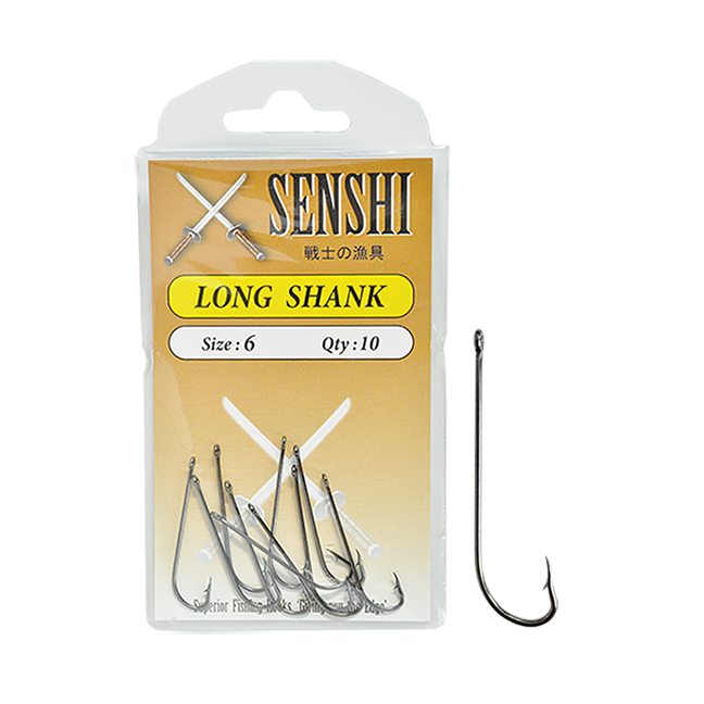 Senshi Long Shank Hooks