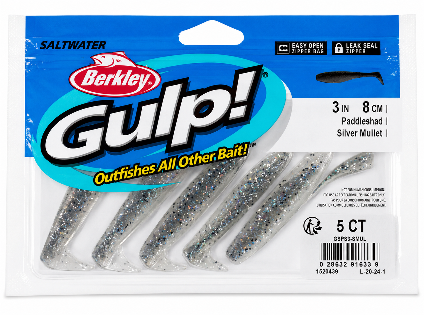 Berkley Gulp Paddleshad 3IN